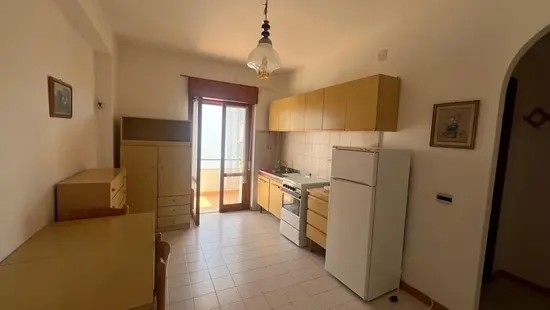  Apartment with balcony and partial sea and mountain views, 900 m from the beach